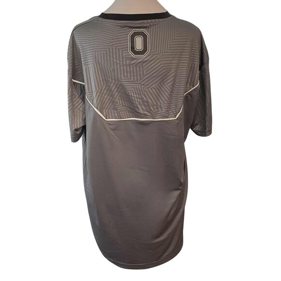 OHIO STATE BUCKEYES Varsity T-Shirt Men’s L Gray Graphic Tee NCAA Fan Apparel - Picture 4 of 9